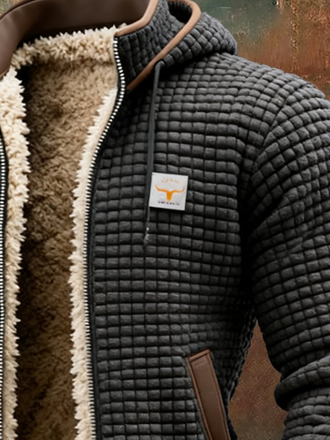 WINTERDAUNENJACKE MIT SHERPA-INNENFUTTER