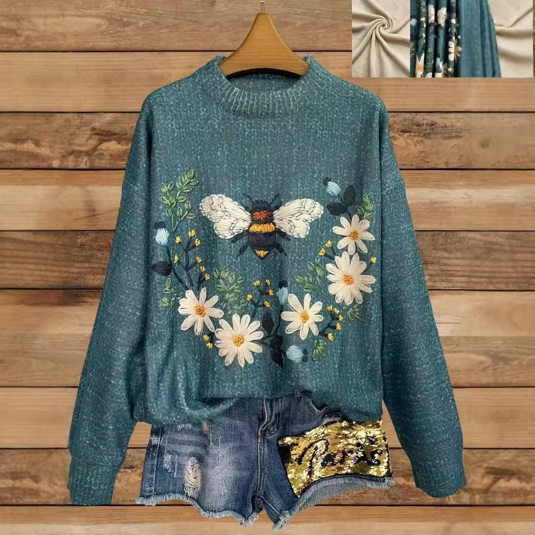 Melody® | Damen Gemütlicher Pullover