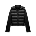 Brooklyn® | Hochwertige Leder Kapuzenjacke für Damen