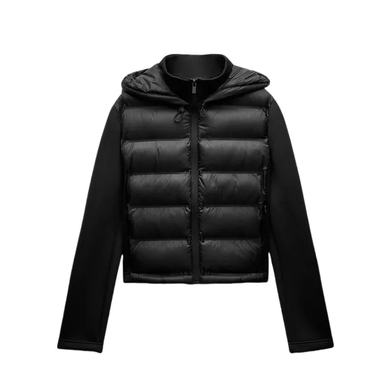 Brooklyn® | Hochwertige Leder Kapuzenjacke für Damen